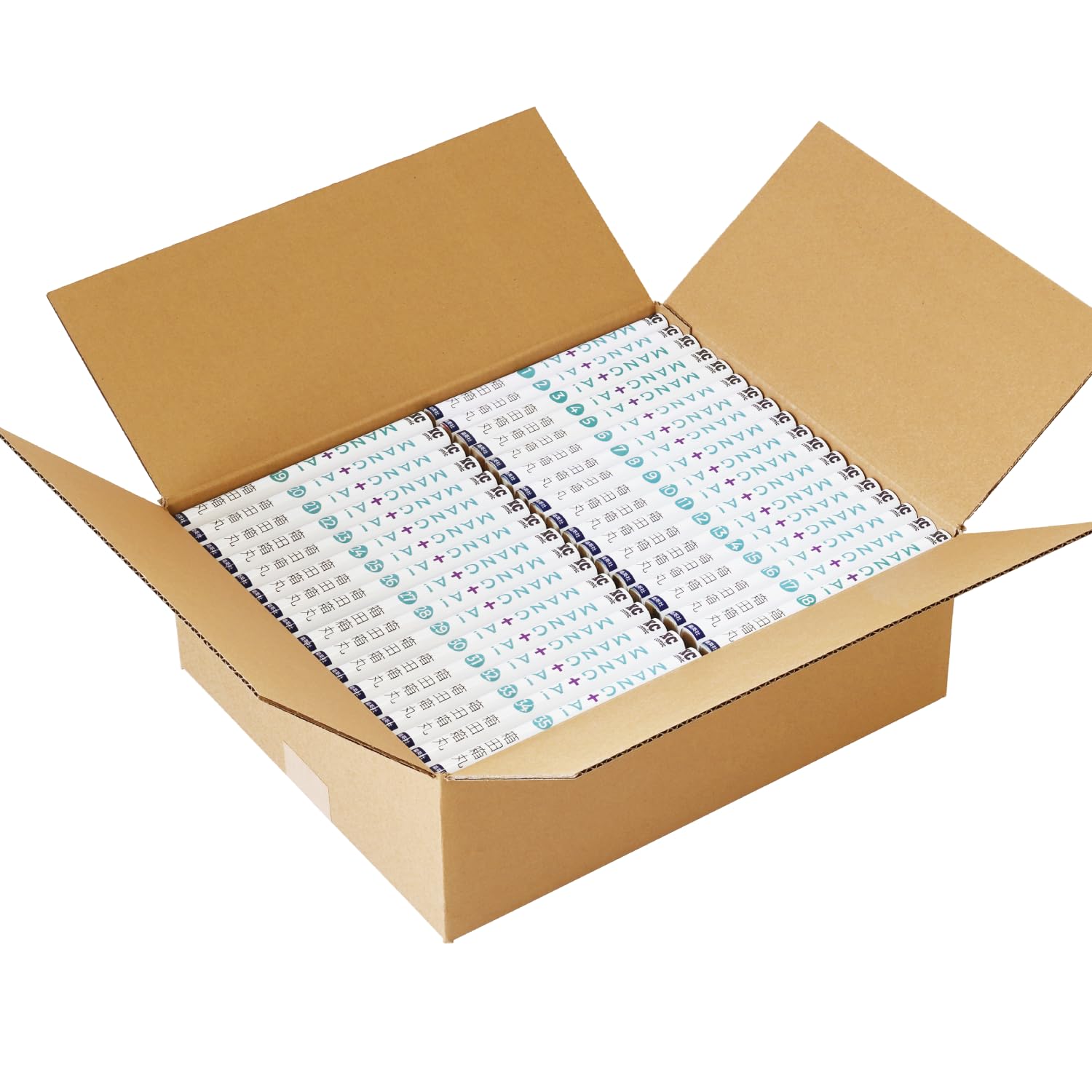 Amazon.co.jp: アースダンボール 段ボール マンガ 40冊用 コミック